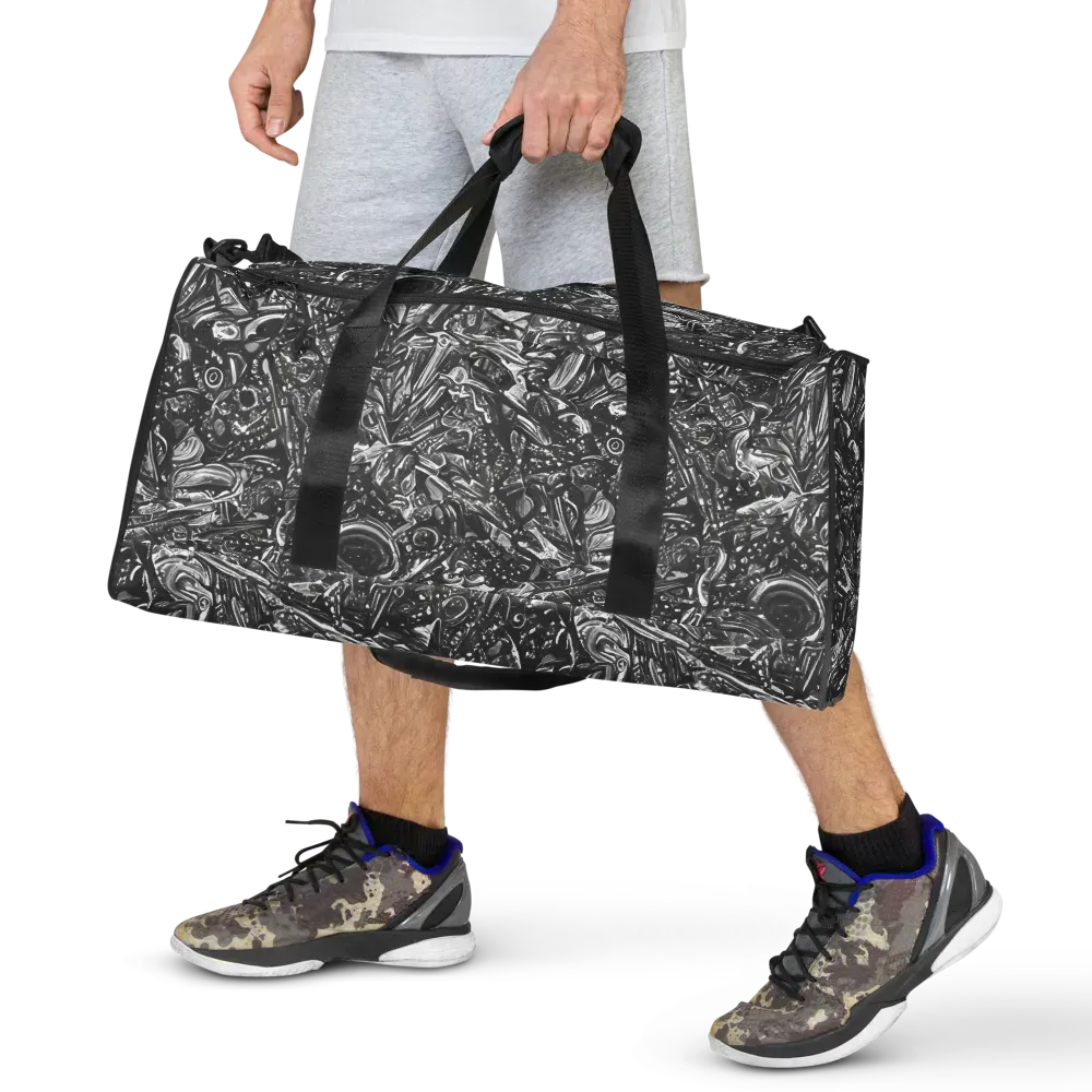 Obsidian Riddle on Duffle Bag — Front