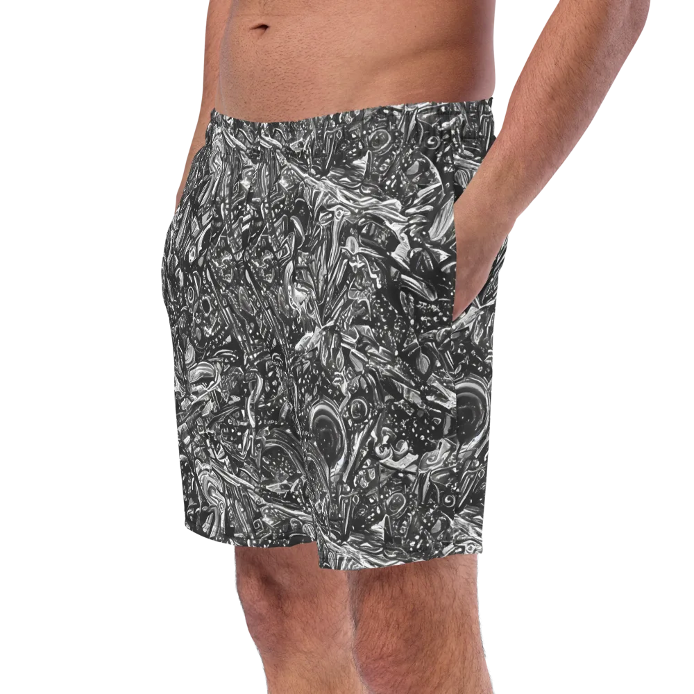 Obsidian Riddle on Swim Trunks — Left Front