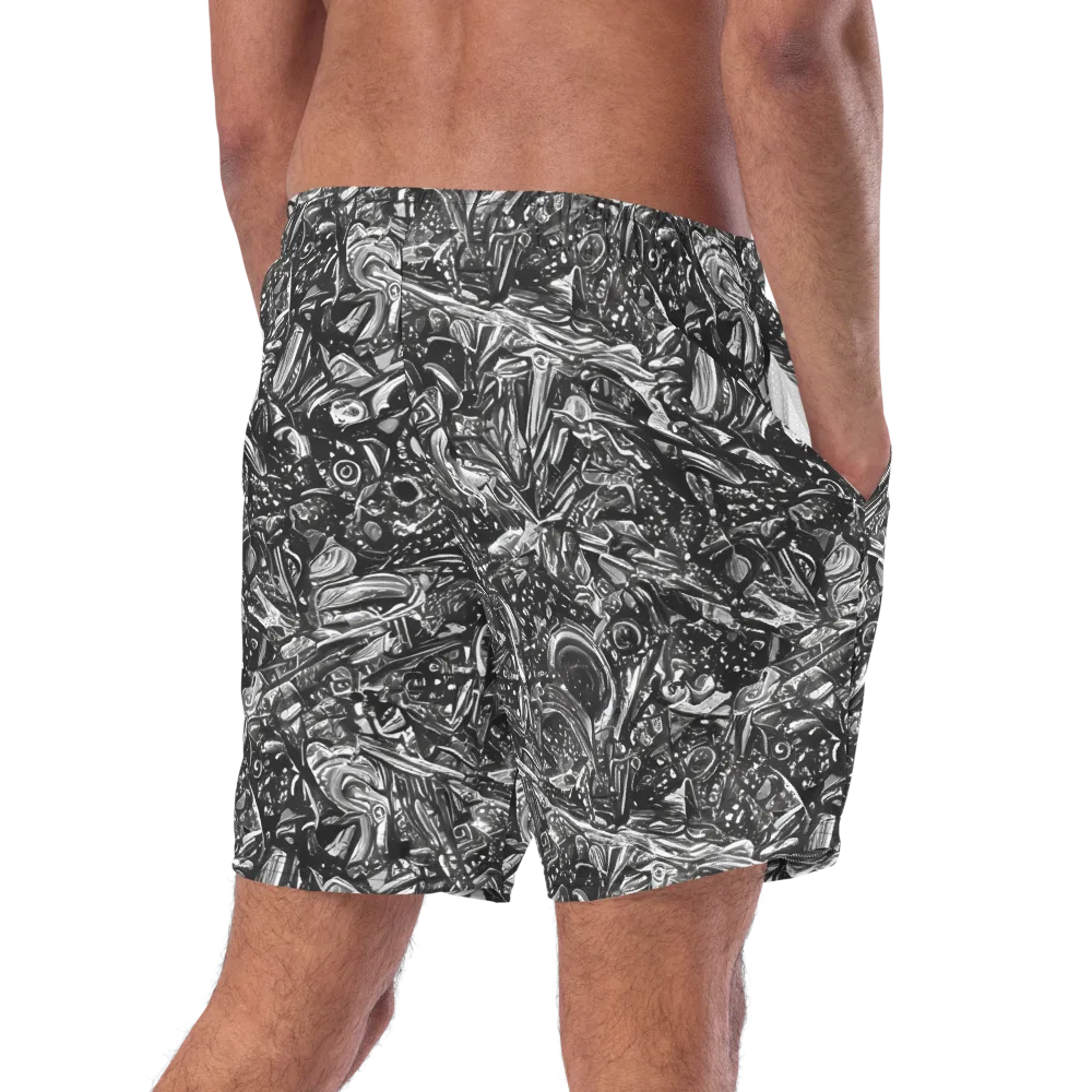 Obsidian Riddle on Swim Trunks — Right Back