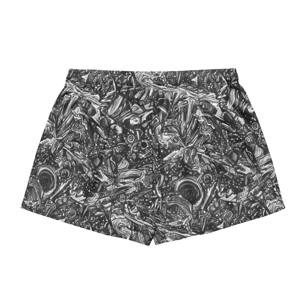 Obsidian Riddle on Women's Pajama Shorts — Back
