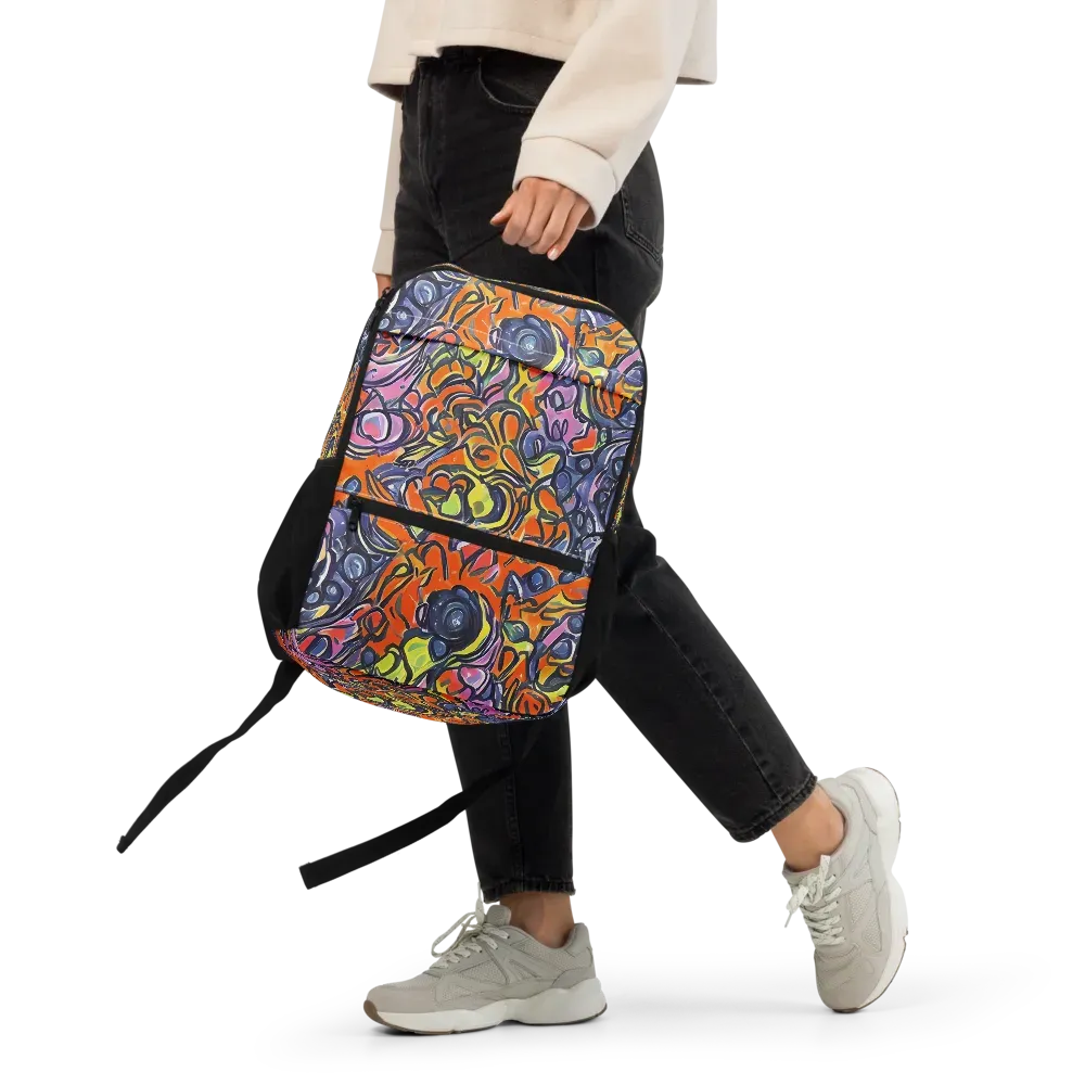 Molten Pop on Utility Backpack — Front