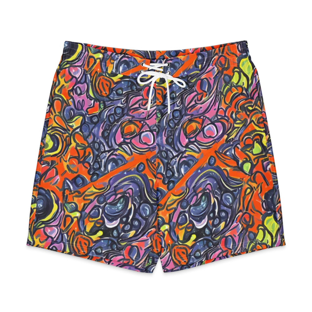 Molten Pop on Men's Board Shorts — Front