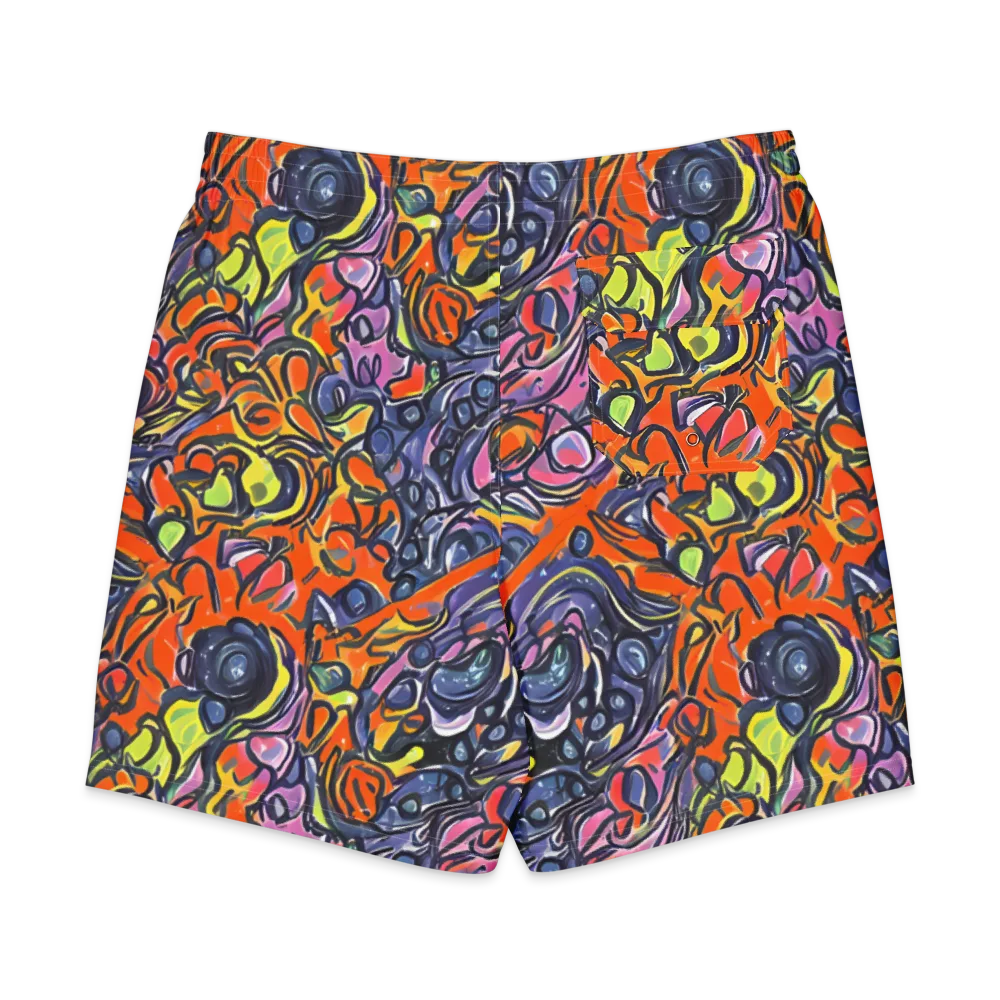Molten Pop on Men's Board Shorts — Back