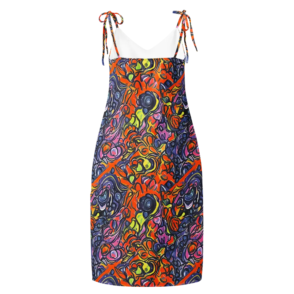 Molten Pop on Slip Dress — Back