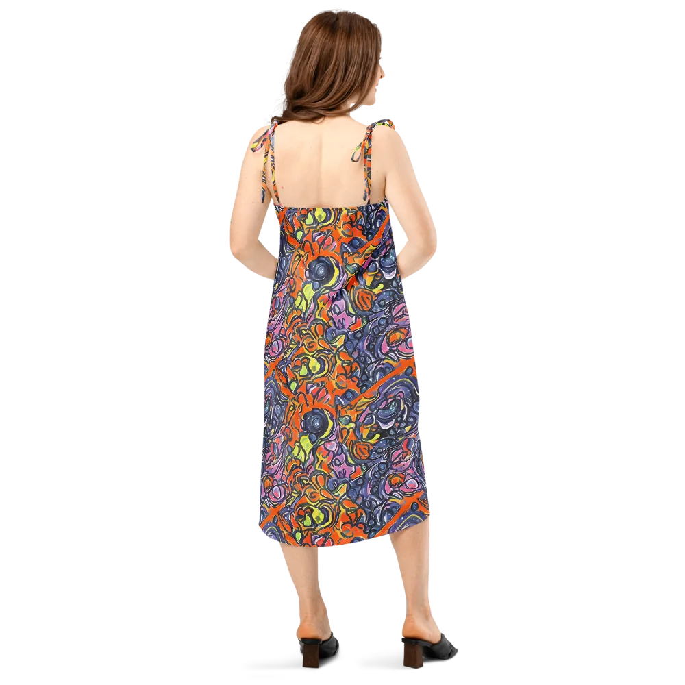 Molten Pop on Slip Dress — Back