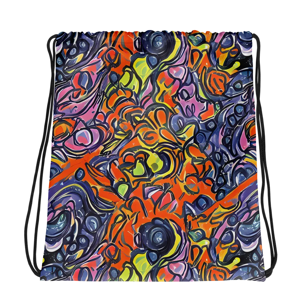Molten Pop on Drawstring Bag — Photo