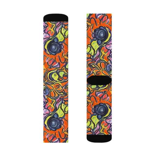 Molten Pop on a Socks