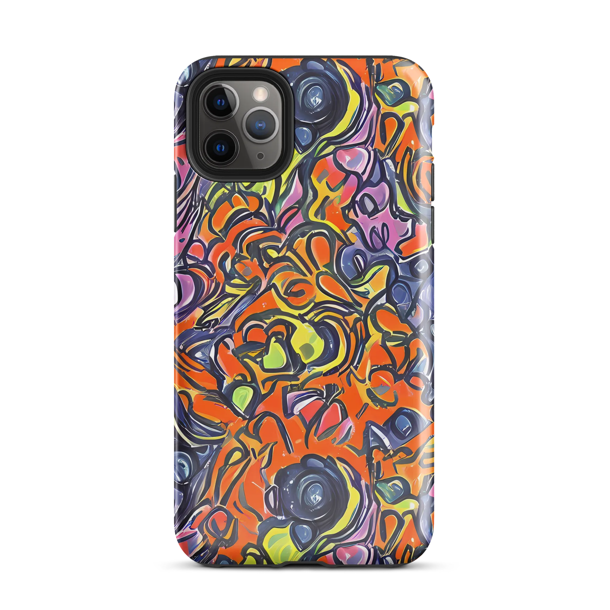 Molten Pop on Tough Case for iPhone® — Front