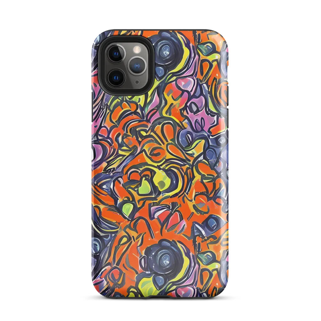 Molten Pop on Tough Case for iPhone® — Front