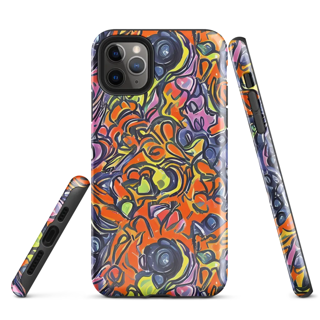 Molten Pop on Tough Case for iPhone® — Front