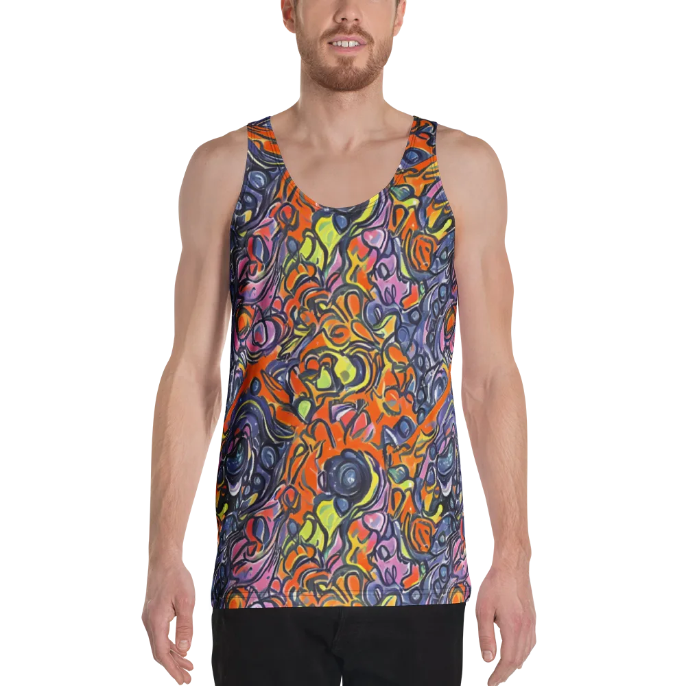 Molten Pop on Men's Tank Top — Front