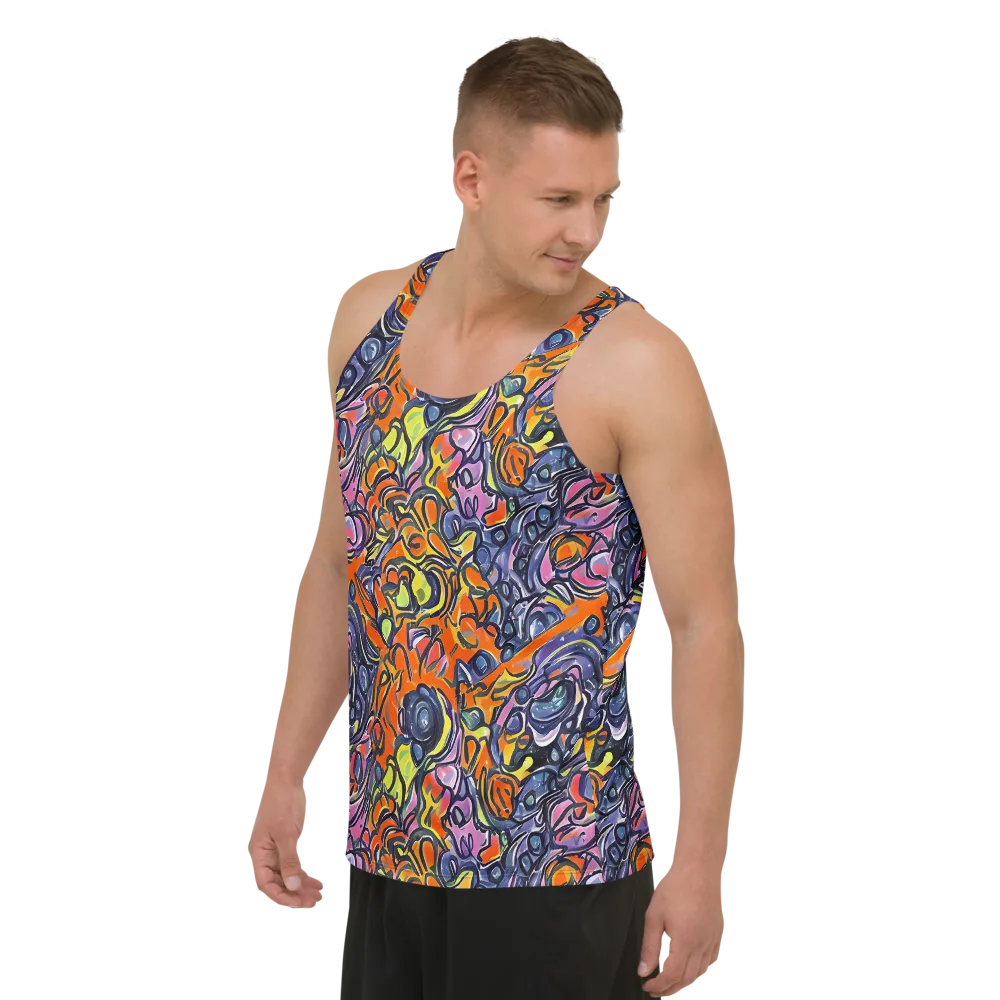 Molten Pop on Men's Tank Top — Left Front