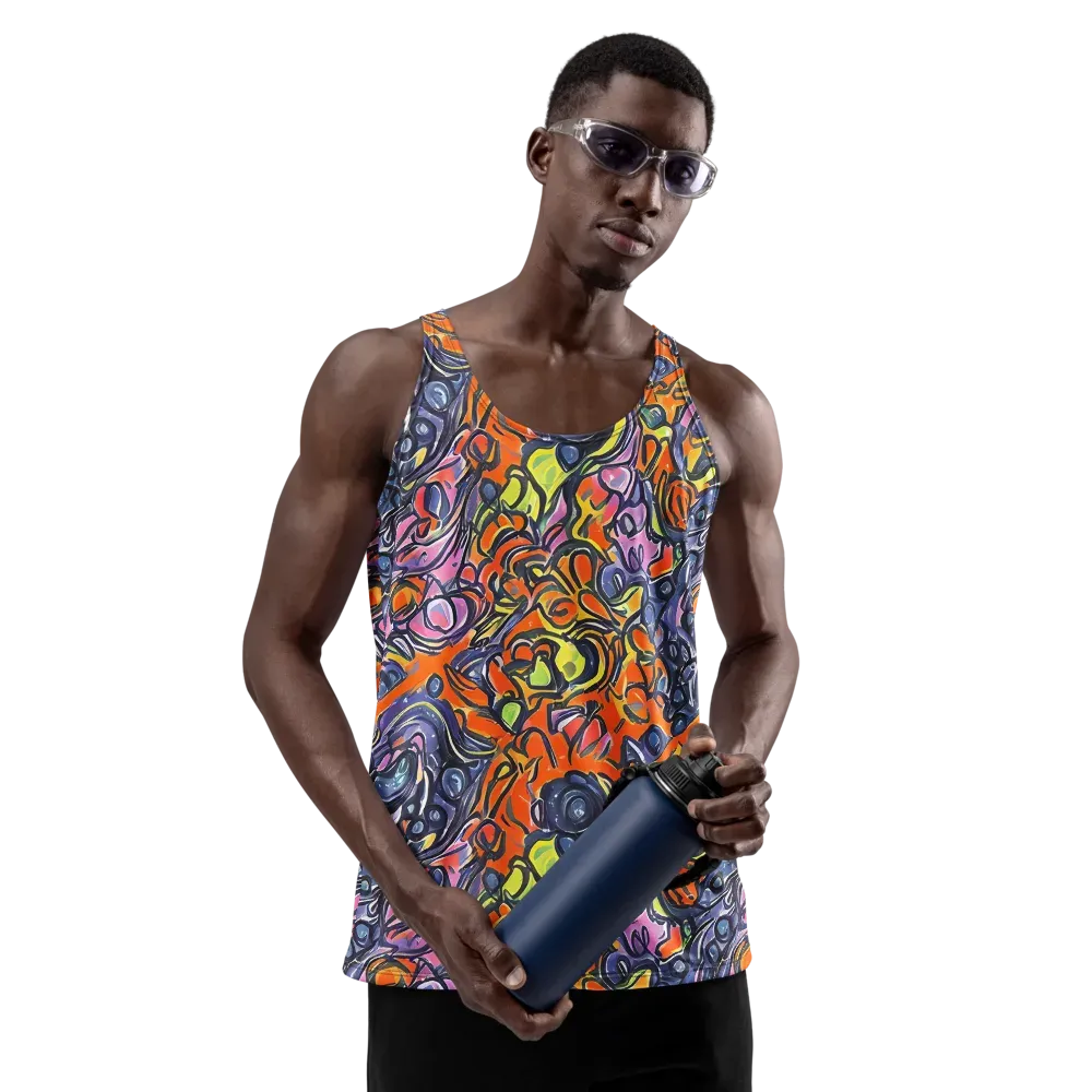 Molten Pop on Men's Tank Top — Front
