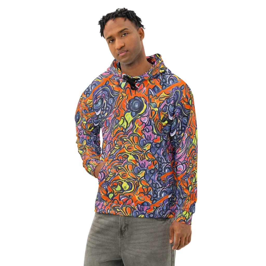 Molten Pop on Cotton Hoodie — Left Front