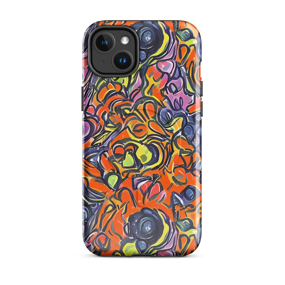 Molten Pop on MagSafe Tough Case for iPhone® — Front