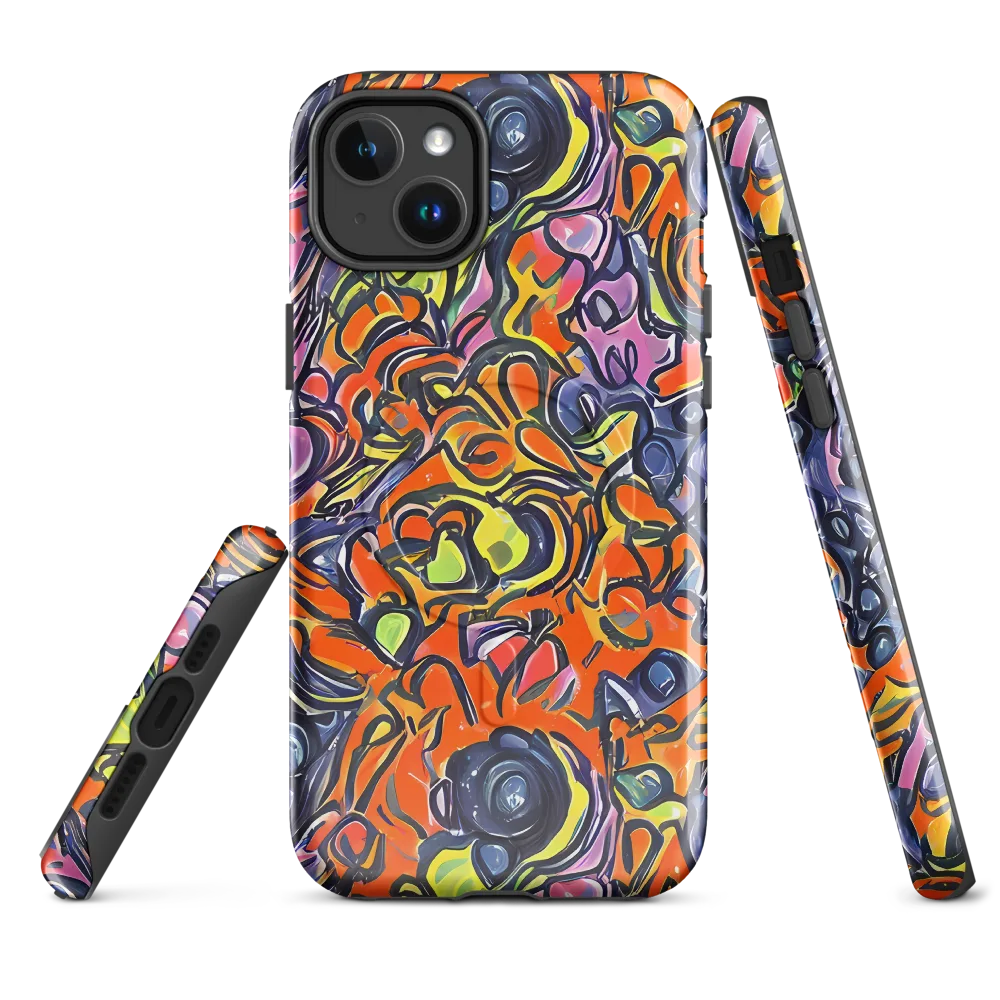 Molten Pop on MagSafe Tough Case for iPhone® — Front