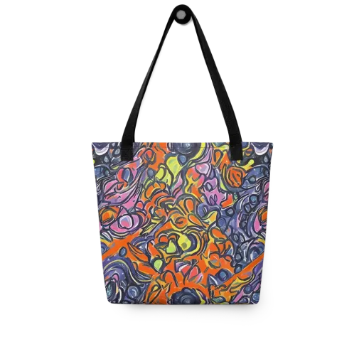 Molten Pop on a Tote Bag