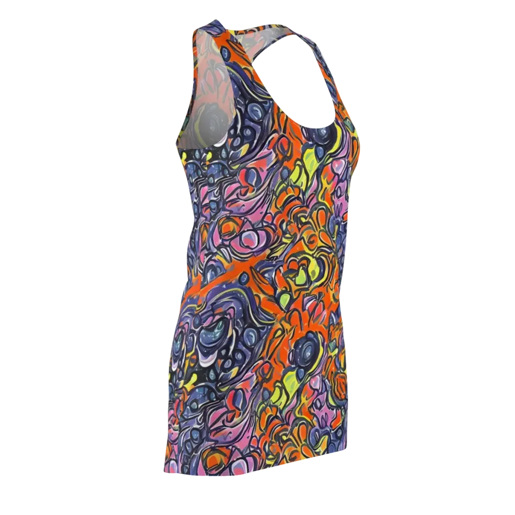 Molten Pop on Racerback Dress — Front Side