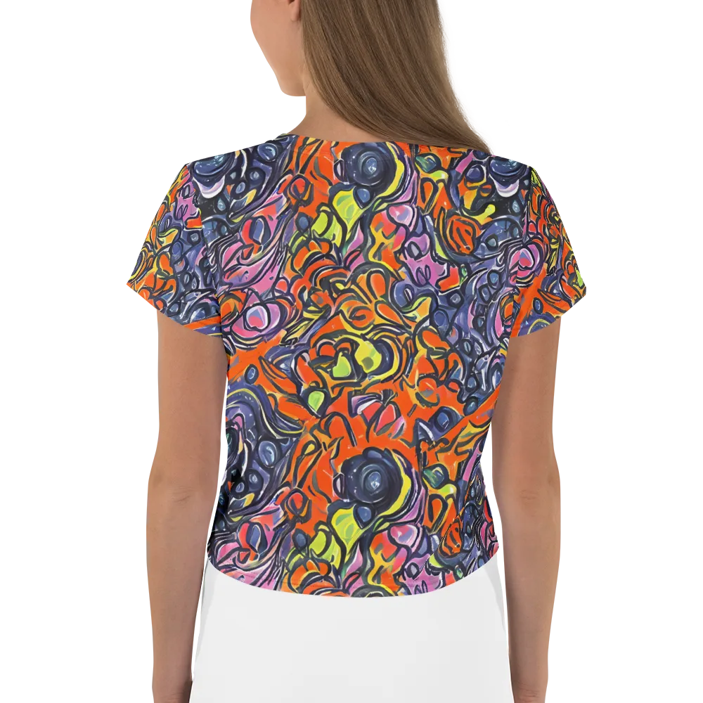 Molten Pop on Crop Tee — Back
