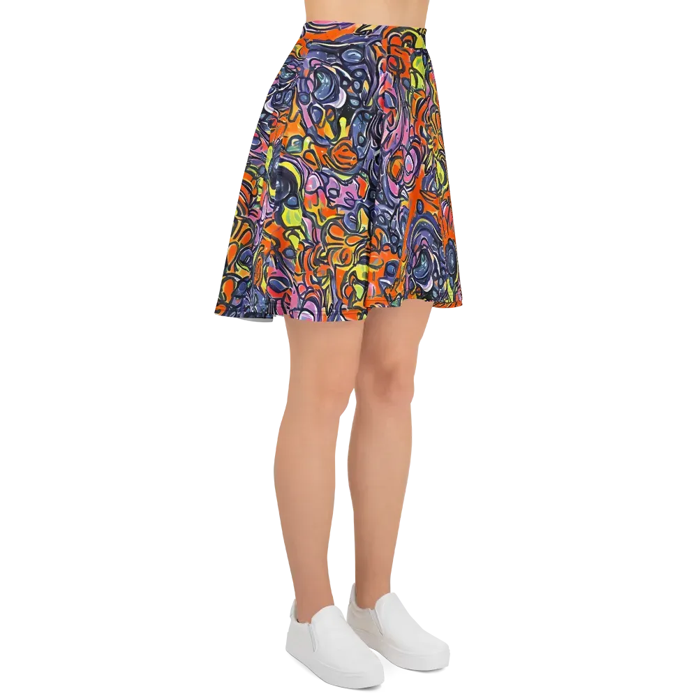 Molten Pop on Skater Skirt — Right