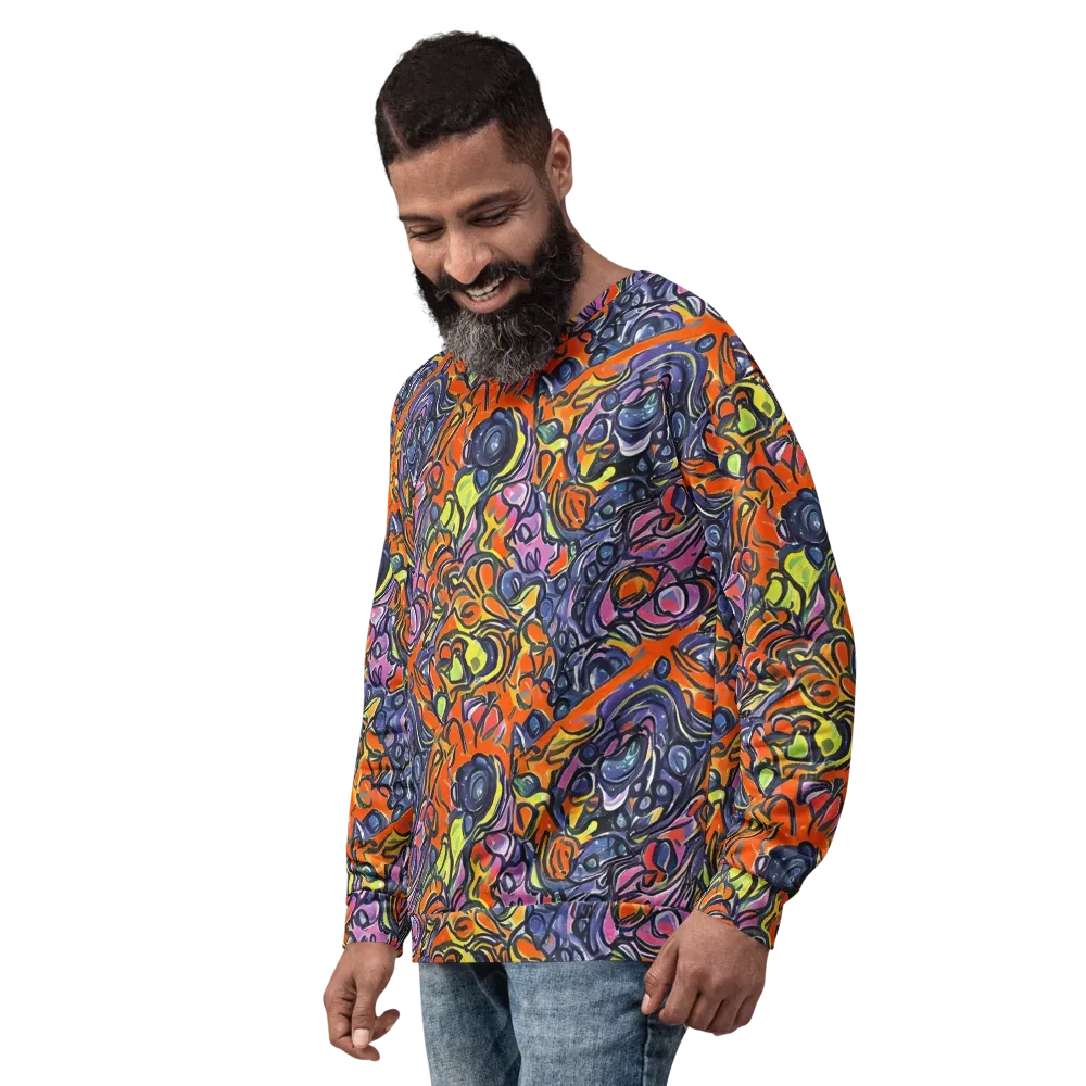Molten Pop on Sweatshirt — Left Front