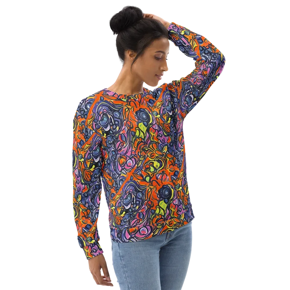 Molten Pop on Sweatshirt — Right Front