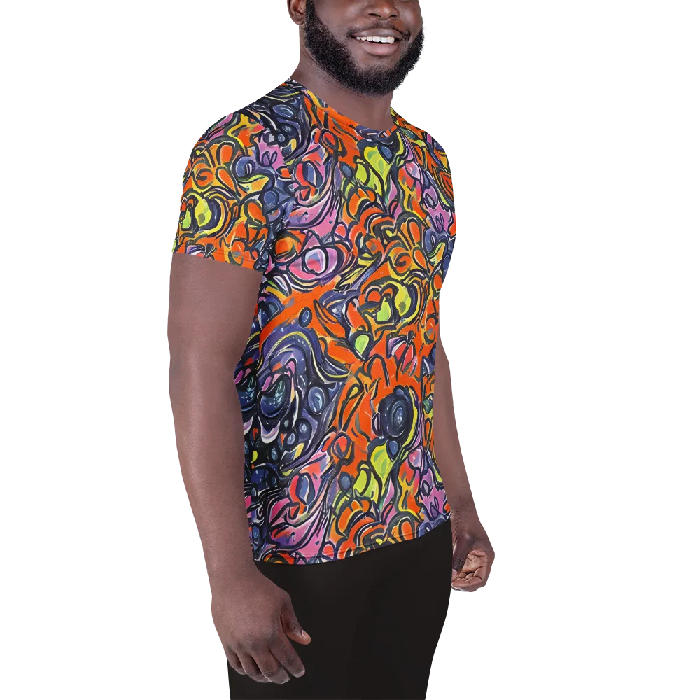 Molten Pop on Men's Athletic T-Shirt — Right