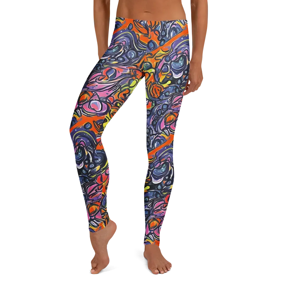 Molten Pop on Leggings — Front