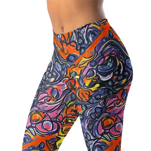 Molten Pop on a Leggings