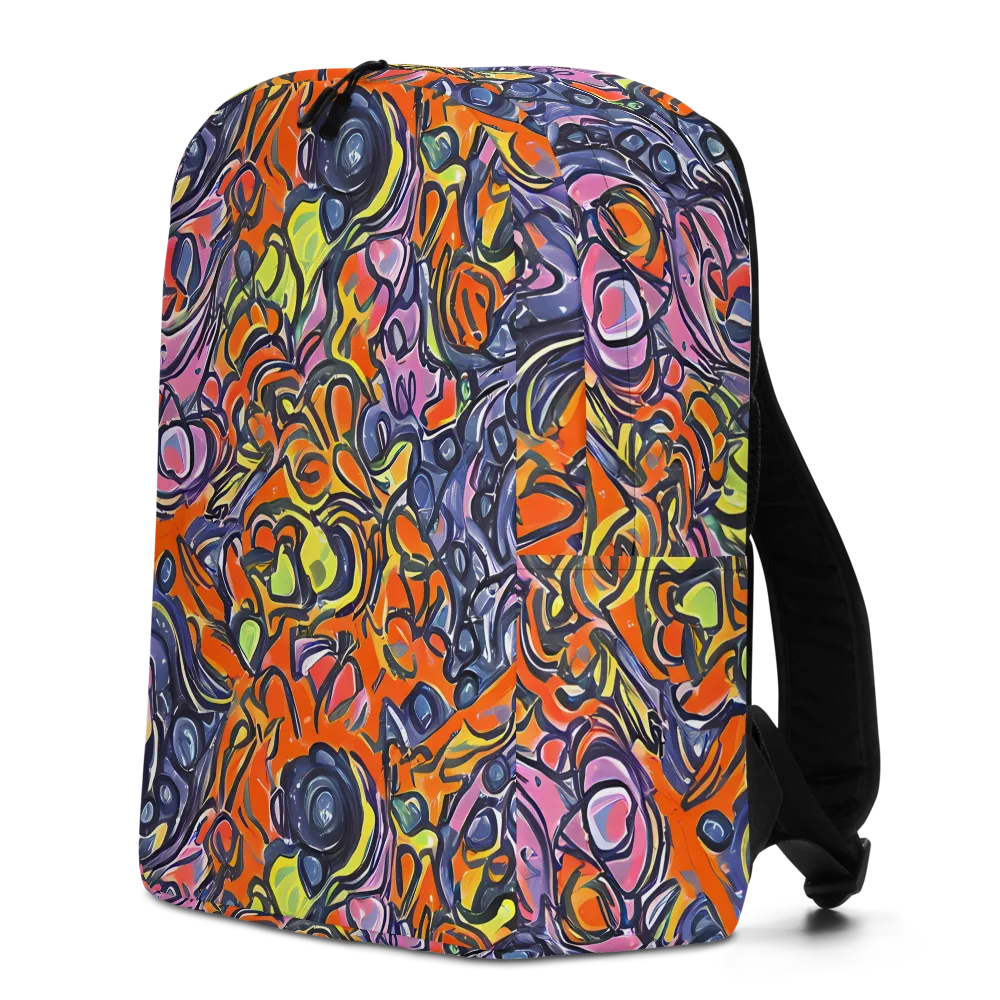 Molten Pop on Minimalist Backpack — Left