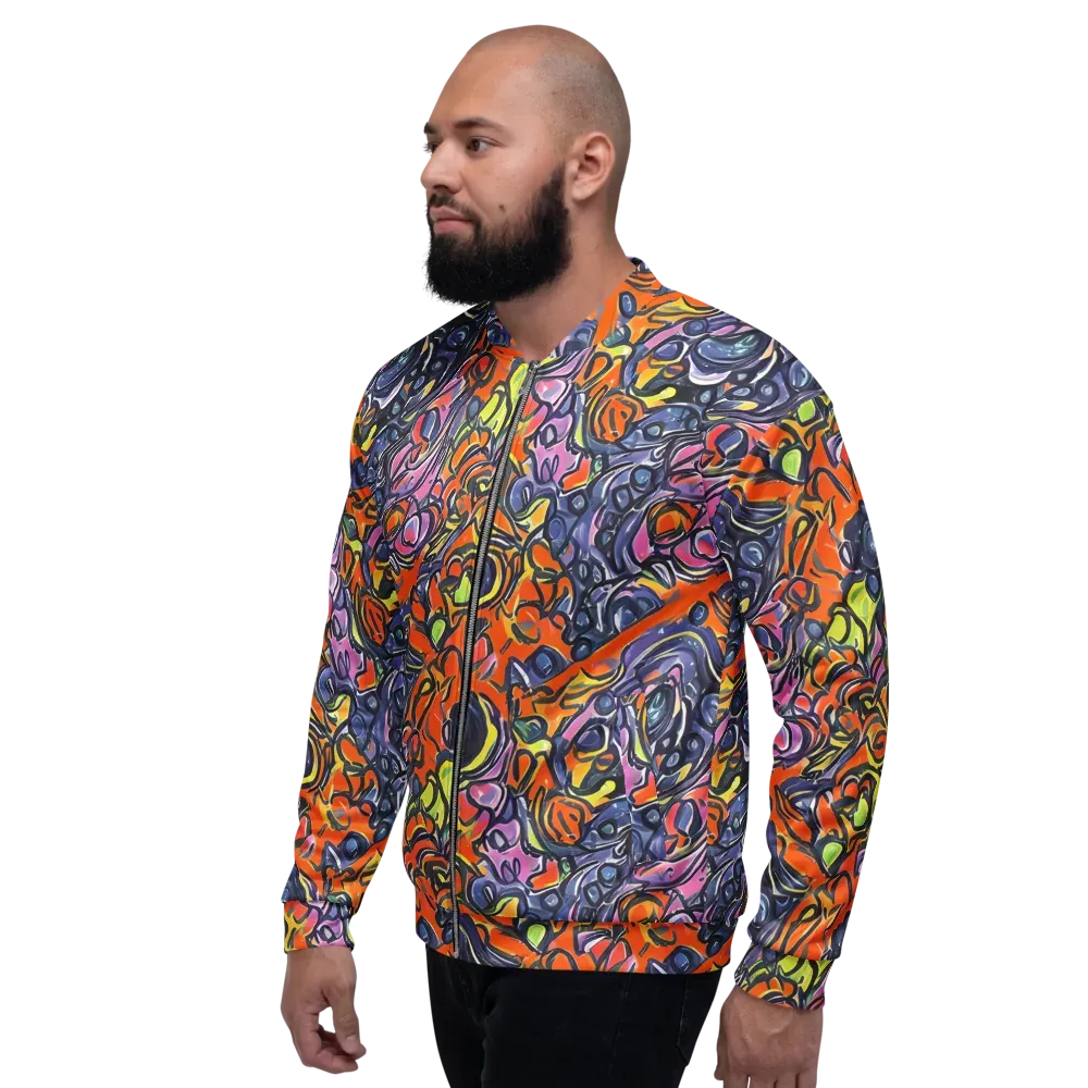 Molten Pop on Bomber Jacket — Left
