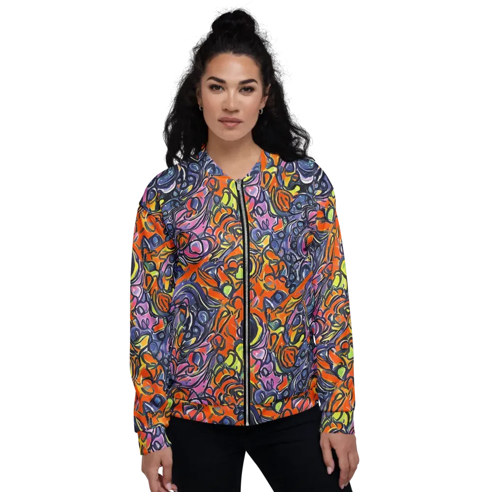 Molten Pop on Bomber Jacket — Front