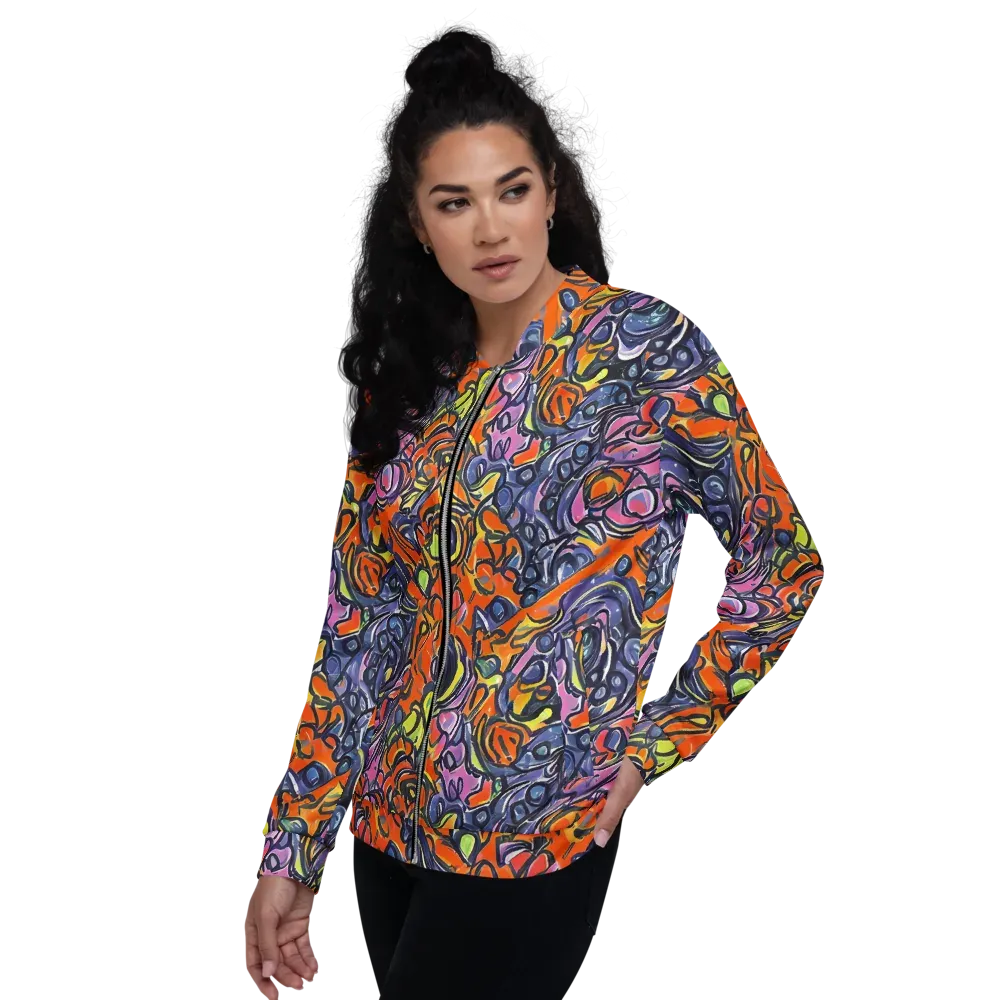 Molten Pop on Bomber Jacket — Left