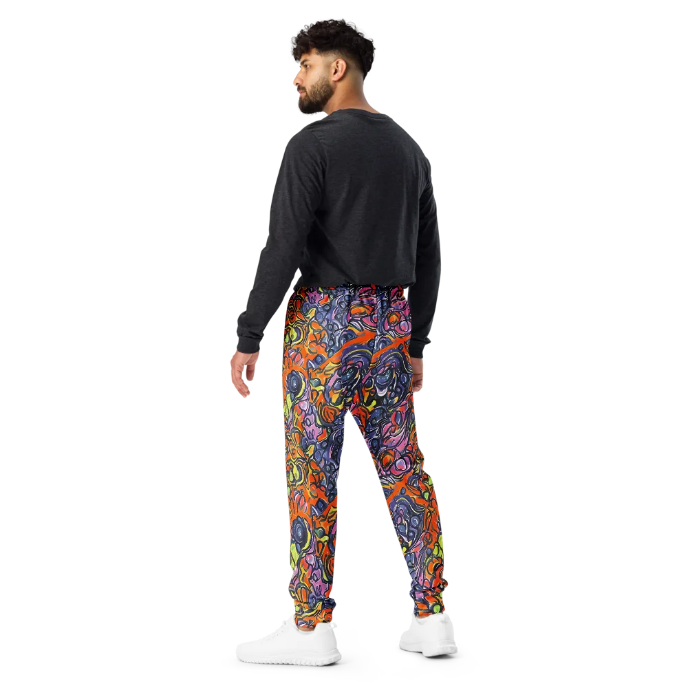 Molten Pop on Men's Joggers — Back