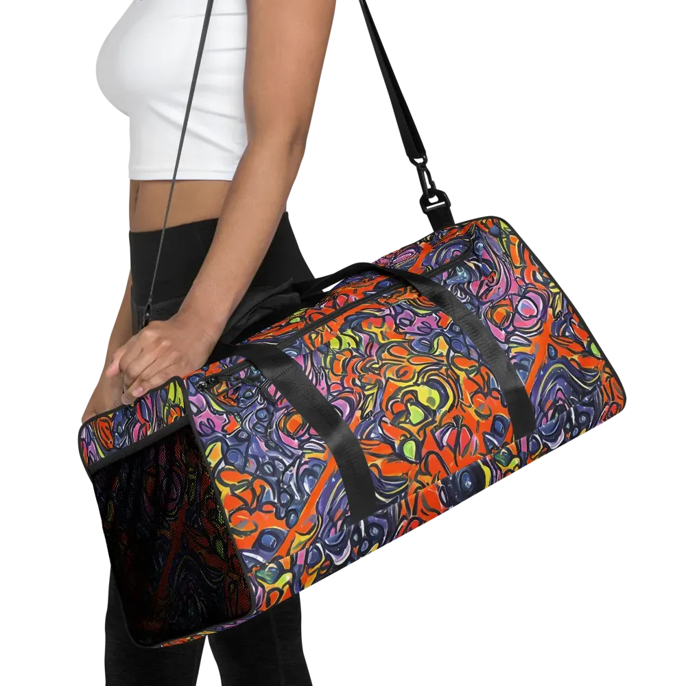 Molten Pop on Duffle Bag — Front
