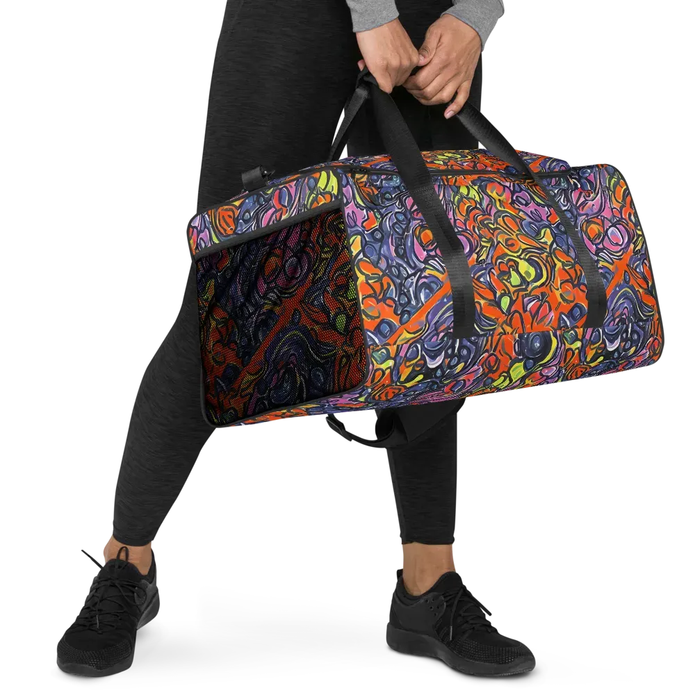 Molten Pop on Duffle Bag — Right Front