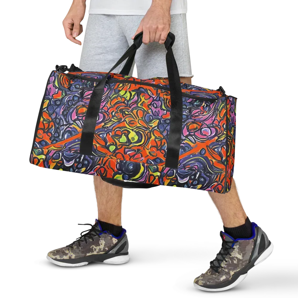 Molten Pop on Duffle Bag — Front