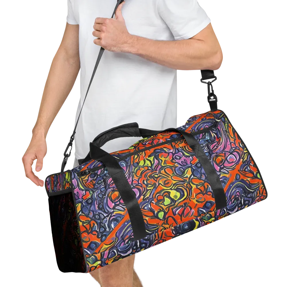 Molten Pop on Duffle Bag — Right Front