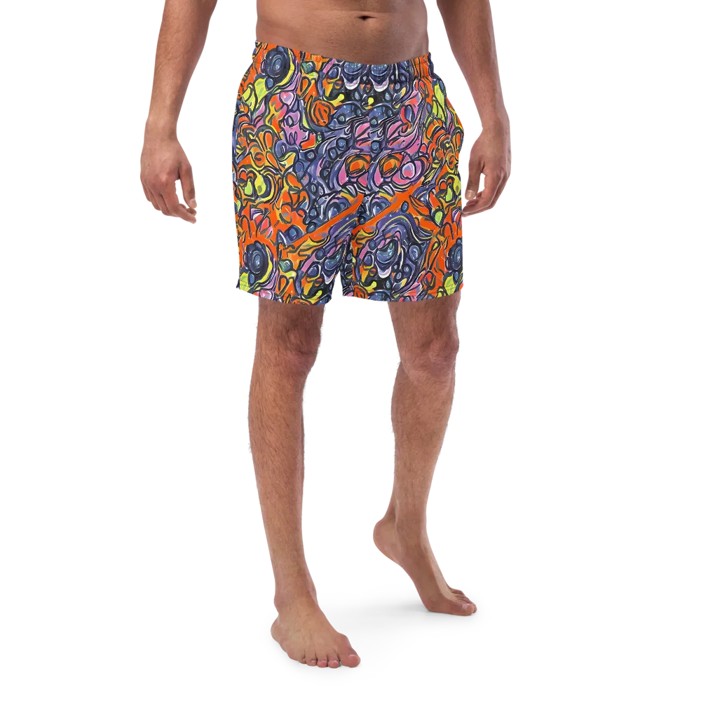 Molten Pop on Swim Trunks — Front
