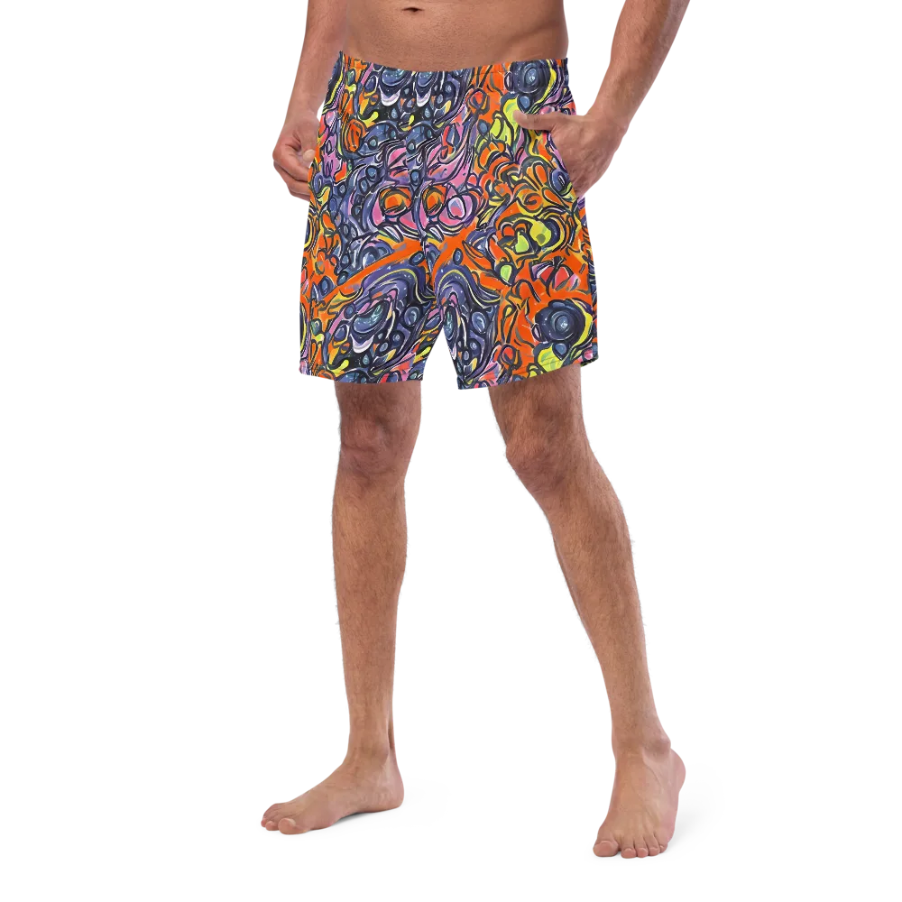Molten Pop on Swim Trunks — Left Front
