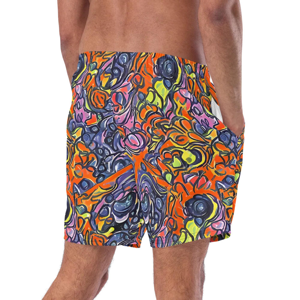 Molten Pop on Swim Trunks — Right Back