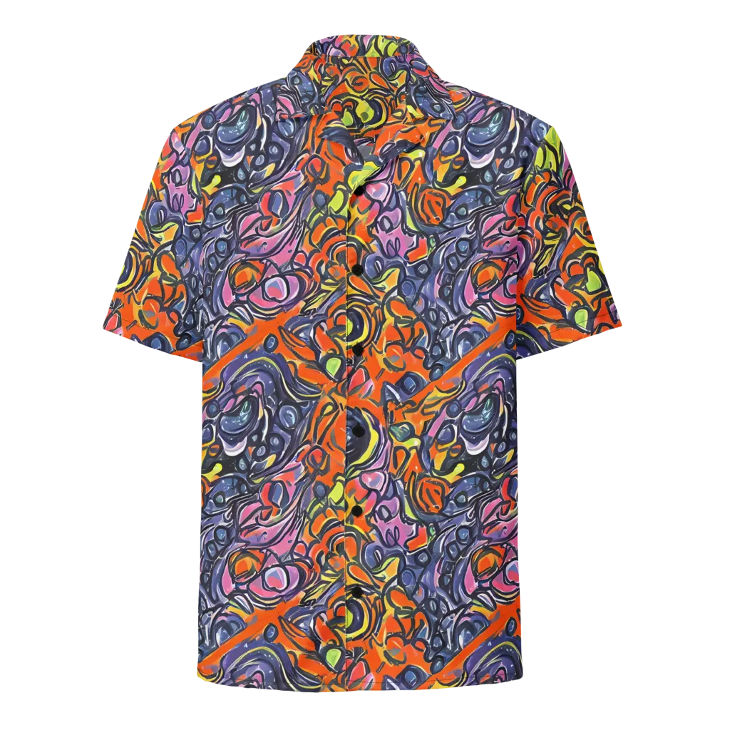 Molten Pop on Button Shirt — Front