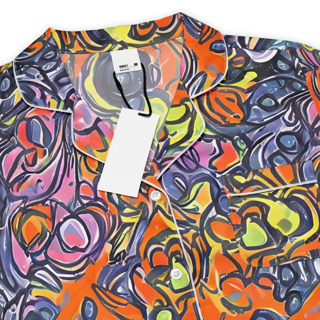 Molten Pop on Women's Short Sleeve Pajama Top — Product details