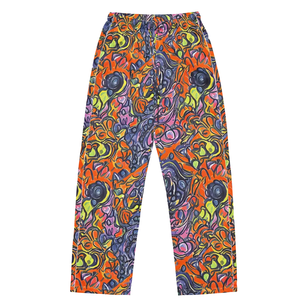Molten Pop on Women's Pajama Pants — Front