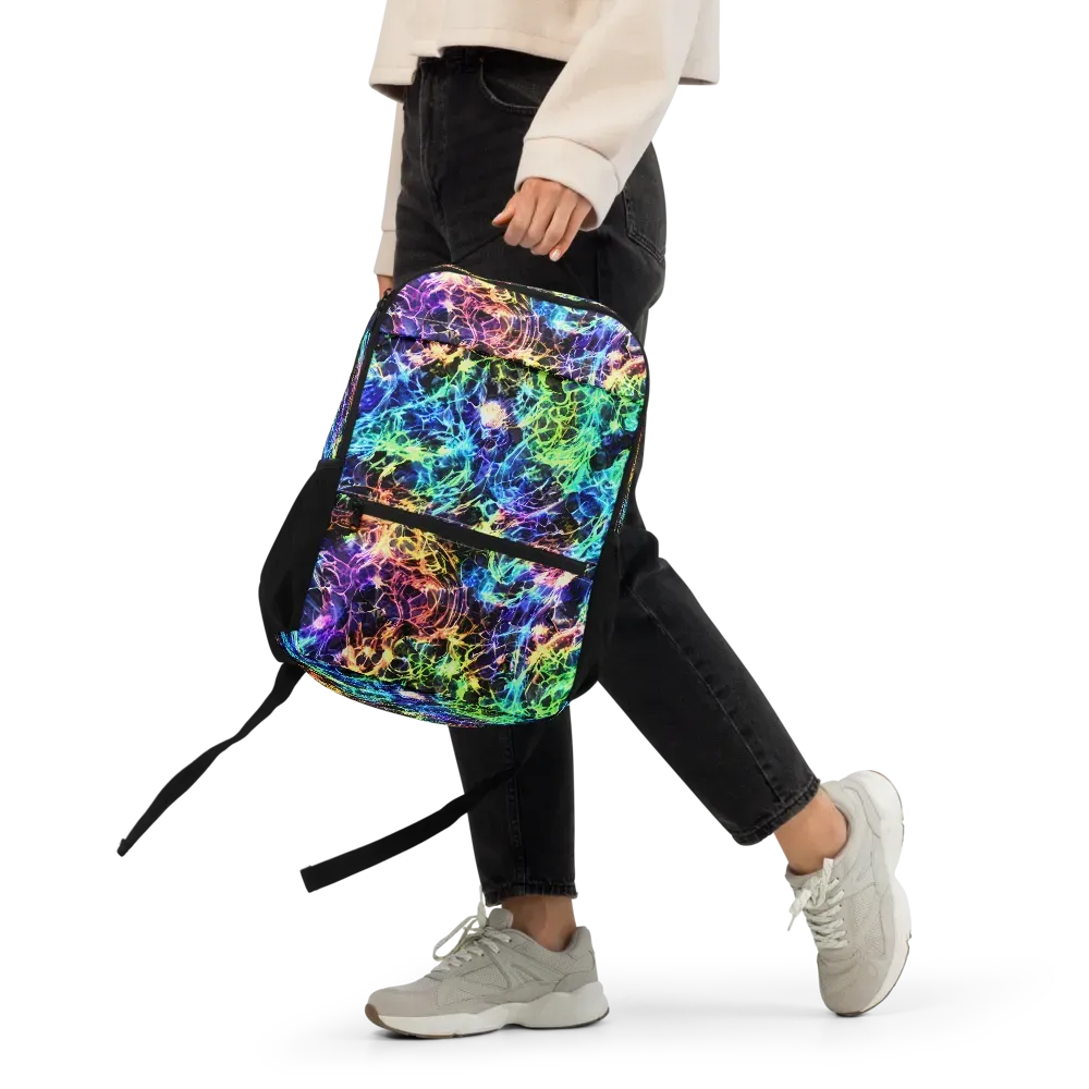 Kaleidoscope Storm on Utility Backpack — Front