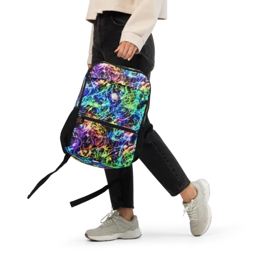 Kaleidoscope Storm on a Utility Backpack