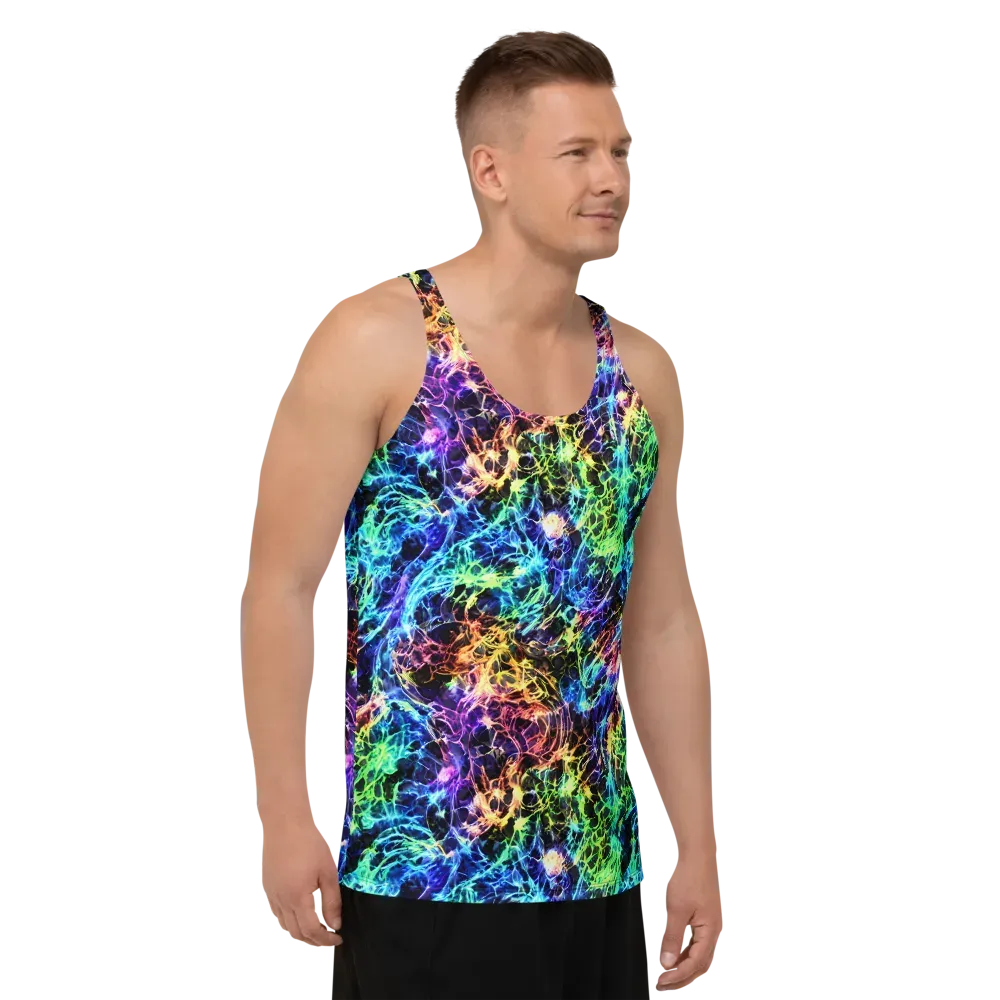 Kaleidoscope Storm on Men's Tank Top — Right Front