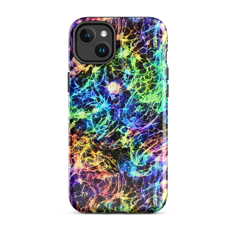 Kaleidoscope Storm on MagSafe Tough Case for iPhone® — Front
