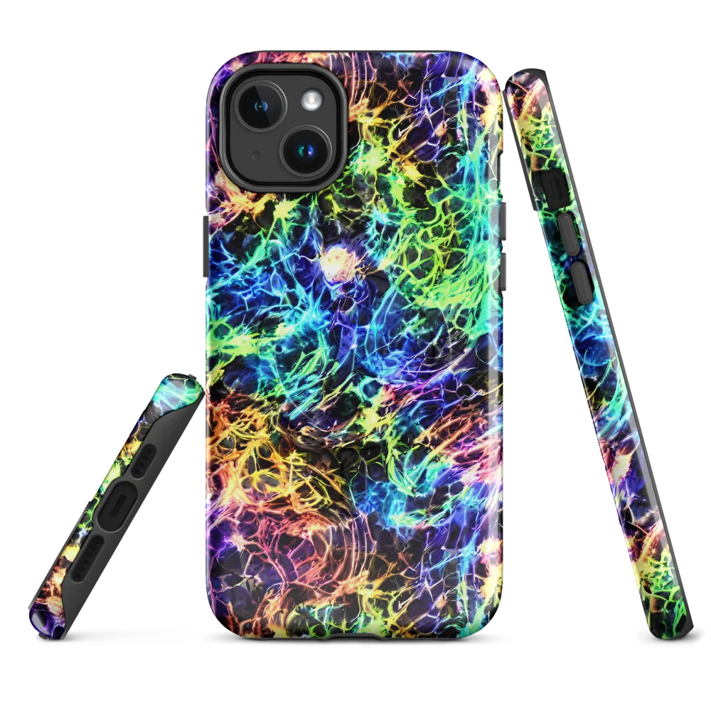 Kaleidoscope Storm on MagSafe Tough Case for iPhone® — Front