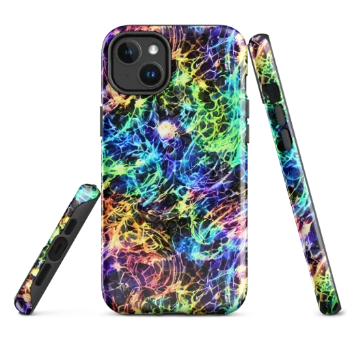 Kaleidoscope Storm on a MagSafe Tough Case for iPhone®